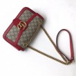 Ophidia GG Mini borsa  Marmont Matelasse 443497 Rosso