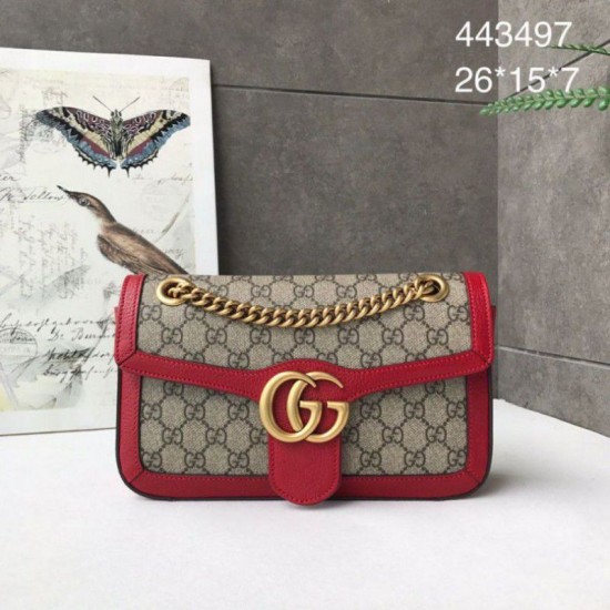 Ophidia GG Mini borsa  Marmont Matelasse 443497 Rosso