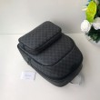 Zaino GG Monogram Supreme Canvas Travel Carry 322069 Nero