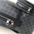 Zaino GG Monogram Supreme Canvas Travel Carry 322069 Nero