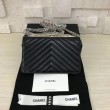 Classic Flap Charms Portafoglio Woc A33814 Nero