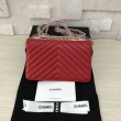 Alta gamma replica Classic Flap Charms Portafoglio Woc A33814 Rosso