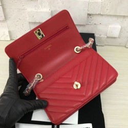Riproduzione Fedele Alta gamma replica Classic Flap Charms Portafoglio Woc A33814 Rosso imitazioni Replica Alta Qualità Alta gamma replica Classic Flap Charms Portafoglio Woc A33814 Rosso