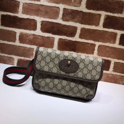 Replica Alta Qualità GG Cintura Suprema Borsa 493930 Marrone