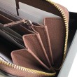Portafoglio Ophidia GG Zip Around 523154 Marrone
