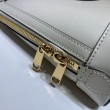 Borsa a mano piccola 1955 Horsebit 621220 bianca