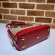 Borsa a mano piccola 1955 Horsebit 621220 rossa