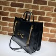 Borsa tote media 1955 Horsebit 621144 nera
