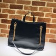 Borsa tote media 1955 Horsebit 621144 nera