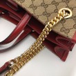 Borsa tote media 1955 Horsebit 621144 rossa