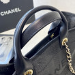 Deauville Fibre miste con borsa shopping perla A66941 Nero Deauville Fibre miste con borsa shopping perla A66941 Nero