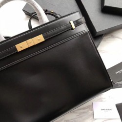 Replica 1:1 Imitazione Borse a tracolla YSL Saint Laurent Piccola Manhattan nera Outlet Imitazione Borse Replica a tracolla YSL Saint Laurent Piccola Manhattan nera imitazioni perfette