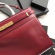 Borsa a tracolla YSL Saint Laurent Piccola Manhattan rossa