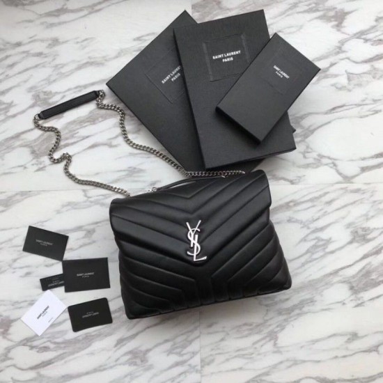 Busta grande YSL Saint Laurent Classic in argento