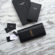 Imitazione Portafoglio YSL Saint Laurent Classic Monogram in pelle liscia nera Imitazione Portafoglio YSL Saint Laurent Classic Monogram in pelle liscia nera