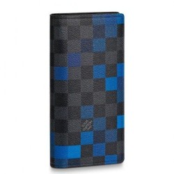 Pari all'originale replica Portafoglio Brazza Damier Graphite Pixel N60162 imitazioni perfette