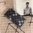 Qualità superiore replica Portafoglio Brazza Damier Graphite Pixel N60163