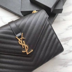 Replica 1:1 YSL Saint Laurent Piccola Busta Borsa 1:1 Grain Hardware dorato goffrato Outlet YSL Saint Laurent Piccola Busta Borsa Replica 1:1 Grain Hardware dorato goffrato imitazioni perfette