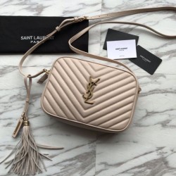 Replica 1:1 YSL Saint Laurent Medium LouLou Chain Borsa Matelasse Albicocca in pelle Outlet YSL Saint Laurent Medium LouLou Chain Borsa Matelasse Albicocca in pelle imitazioni perfette