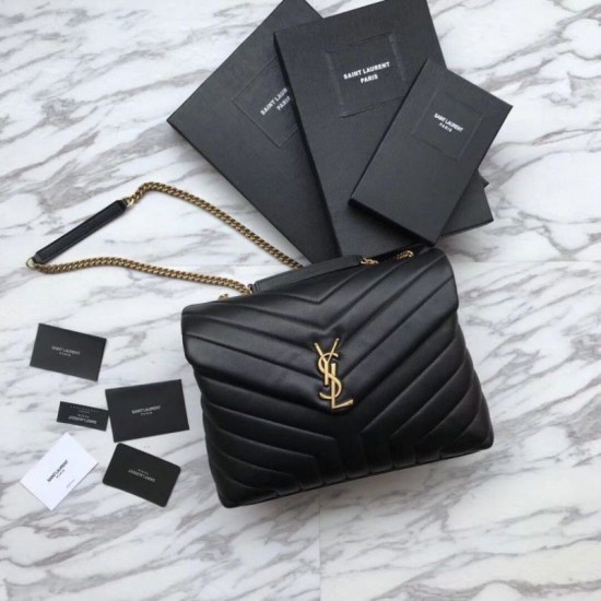 YSL Saint Laurent Classic Busta grande dorata