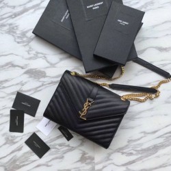 YSL Saint Laurent Piccola Busta Borsa Replica 1:1 Grain Hardware dorato goffrato imitazioni perfette