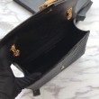 YSL Saint Laurent Piccola Busta Borsa Replica 1:1 Grain Hardware dorato goffrato