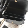 YSL Saint Laurent Sunset Medium Liscio Hardware posteriore oro 