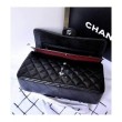 Classic Flap Originale pelle Caviar Jumbo Borse A58600 Y07352 nero