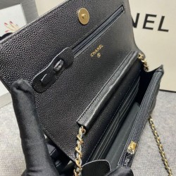 Dupe 19 Borsa WOC Nera imitazioni perfette Replica 19 Borsa WOC Nera Griffate