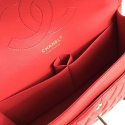 Dupe Borsa Classica Grande Pelle Di Vitello Grana Metallo dorato A56800 Rosso imitazioni perfette Replica Borsa Classica Grande Pelle Di Vitello Grana Metallo dorato A56800 Rosso Griffate