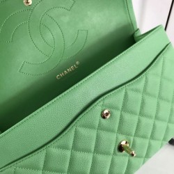 Dupe Dettagli perfetti Borsa Classica Grande Pelle Di Vitello Grana Metallo dorato A56800 Verde imitazioni perfette Replica Dettagli perfetti Borsa Classica Grande Pelle Di Vitello Grana Metallo dorato A56800 Verde Griffate