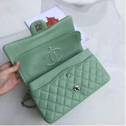 Dupe Imitazioni borse griffate Classica In Pelle Di Vitello Grana A1112 Verde Chiaro imitazioni perfette Replica Imitazioni borse griffate Classica In Pelle Di Vitello Grana A1112 Verde Chiaro Griffate