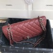 Imitazioni borse griffate Classica Con Patta In Vitello Granato A1112 Claret