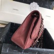 Imitazioni borse griffate Classica Con Patta In Vitello Granato A1112 Claret