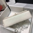 Borse Replica classica con pattina A1112 Beige