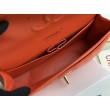 Borse Replica classica con pattina A1112 Rossa