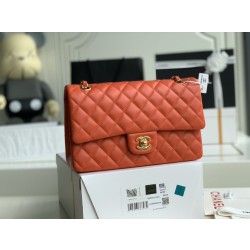 Borse Replica classica con pattina A1112 Rossa
