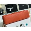 Borse Replica classica con pattina A1112 Rossa