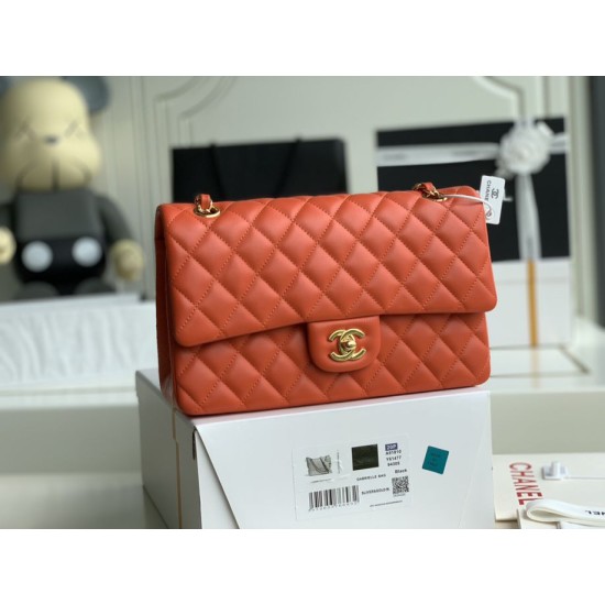 Borse Replica classica con pattina A1112 Rossa