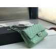 Imitazioni borse griffate Classica In Pelle Di Vitello Grana A1112 Verde Chiaro