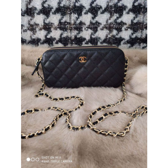 Borsa con pattina A82972 Nera