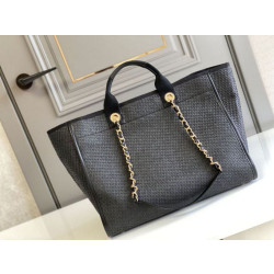 Borsa shopping in paglia Deauville