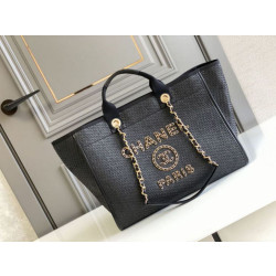 Borsa shopping in paglia Deauville