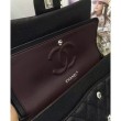 Classic Flap Borse Jumbo Originale pelle Caviar A01112 Nero