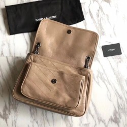 Riproduzione Fedele Borsa a catena media Niki YSL Saint Laurent imitazioni Replica Alta Qualità Borsa a catena media Niki YSL Saint Laurent
