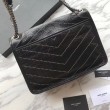 Borsa a catena media YSL Saint Laurent nera
