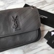 Bora Pari all'originale replica a tracolla media YSL Saint Laurent grigia