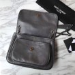 Bora Pari all'originale replica a tracolla media YSL Saint Laurent grigia