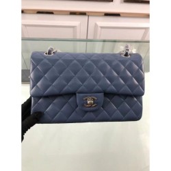 Replica Alta Qualità Borsa Classic Jumbo Flap A01112 Blu