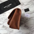 Dettagli perfetti Borse Replica Alta Qualità a catena media Niki YSL Saint Laurent Marrone